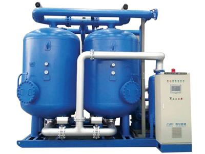 Compressed heating zero-emission adsopt dehydration